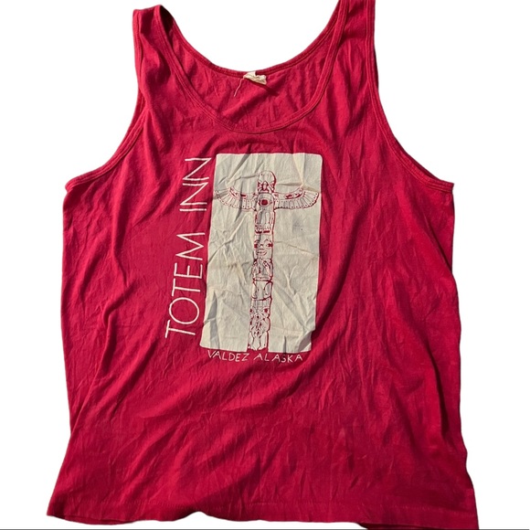 Vintage Totem Inn Tank L - Picture 1 of 3
